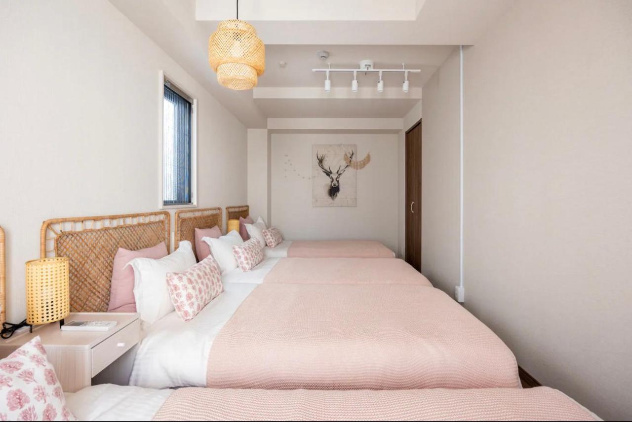 Apartamento 上野駅徒歩５分シングルベッド４台＋布団２セット1Ldk Tokio Exterior foto